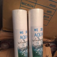 Lõi lọc gòn nén xốp 25 micron - 10 inch Aqua Hàn Quốc